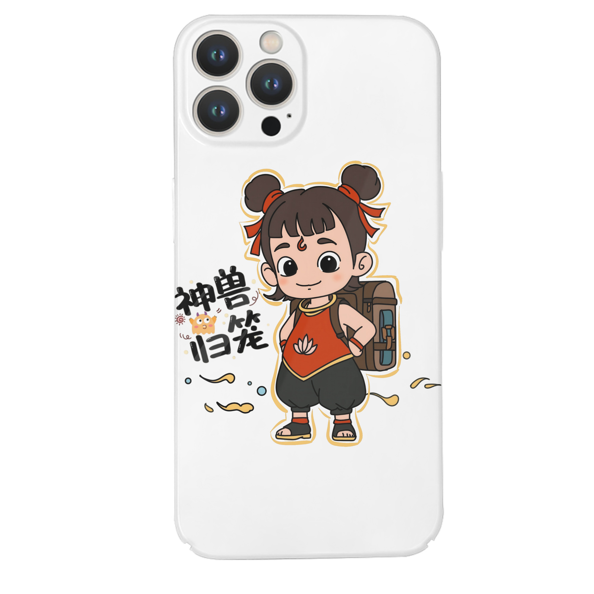 （画像用） Ne Zha 2 ナタ 魔童の大暴れ 【iPhone 14シリーズ対応】ハードケース